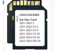 JXTVANCL TD2K66EZ1B Latest Version Navigation SD Card Fits for 2021-2023 3 / CX5 / CX9 / CX30, 2022-2023 MX30 / CX50 Car GPS Navigation System for USA/CAN/MEX Maps