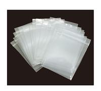 Jxuane 6x9cm Grip Seal Bags 300Pcs Small Plastic Bags Zip Lock Clear Bags Sealable Storage Pouches Reusable Seal Bags for storing seeds, candy, beads, pills, etc.