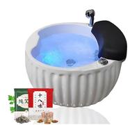 JXUANMM Acrylic Footbath Foot Soak Tub Acrylic Pedicure Sink, with Heat And Massage Pedicure Bowl Salon Massage Equipment Home Foot Bath Special For Hotel Foot Bath Club For Foot Soaking F
