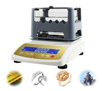 JXUANMM Automatic Gold Testing Kit, Precious Metal Tester, Purity Scale for Metals - Digital Density Meter for Accurate Measurement of Gold, Silver, Platinum, and Plastics WithoutPrinter-MDJ600K