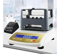 JXUANMM Digital Electronic Precious Metal Gold Purity Analyser Meter Density Tester Karat Detector with 1200g Maximum Weight 0.0001g/cm3 Density Resolution WithPrinter-MDJ1200K