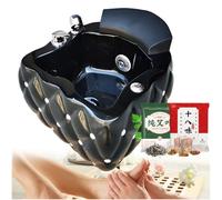 JXUANMM Foot hydromassage Foot Bath, Acrylic Footbath Spa Bath Pedicure, Pedicure Bowl, with Heat and Massage Colorful Lamp and 60PCS foot bath bags for Home Spa Treatment L