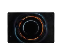 JxWCher Cosmic Black Holes Print Area Rug 60x39in, Soft Memory Foam, Floor Mat for Living Room, Bedroom, Office, Anti-Slip Backing