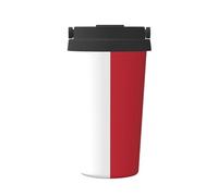 JxWCher Flag of Malta Print Travel Coffee Mug 16Oz, Hot/Ice Drinking Thermal Cup, Leakproof, for Office, Car