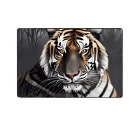 JxWCher Tiger at Rest Print Non-Slip Rug, Soft Memory Foam Area Mat for Bedroom, Living Room, Absorption Floor Mat, 72"x48"