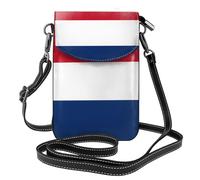 JxWCher Women's Leather Crossbody Phone Bag Wallet, Dutch flag Print Handbags Flap Purse with Card Slots