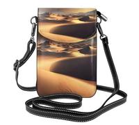 JxWCher Women's Leather Crossbody Phone Bag Wallet, Sahara Desert Print Handbags Flap Purse with Card Slots