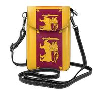 JxWCher Women's Leather Crossbody Phone Bag Wallet, West Virginia Flag Print Handbags Flap Purse with Card Slots, Sri Lanka Flag, One Size, All-over Print