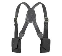 JXXUIRUIEEN Concealed Pack Backpack Men's Leather Hide Holster Underarm Pocket for Travel/Outdoors(Noir)