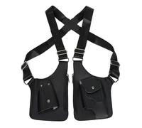 JXXUIRUIEEN Concealed Pack Backpack Men's Retro Suspenders Underarm Bag Shoulder Bag for Travel/Outdoors