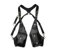 JXXUIRUIEEN Concealed Pack Backpack Steampunk Retro Suspenders Underarm Bag Outdoor Vest Bag for Travel/Outdoors(Colour 3)