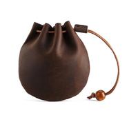 JXXUIRUIEEN Men Leather Credit Card Wallet Drawstring Coin Purse Car Key Organiser for Men(Colour 1)