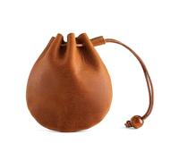 JXXUIRUIEEN Men Leather Credit Card Wallet Drawstring Coin Purse Car Key Organiser for Men(Colour 2)