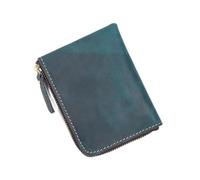 JXXUIRUIEEN Men Leather Credit Card Wallet Leather Mini Wallet for Men and Women Compact Coin Purse(Colour 3)