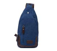 JXXUIRUIEEN Men's Canvas Casual Outdoor Shoulder Bag Chest for Women Men(Colour 2)