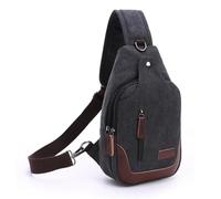 JXXUIRUIEEN Men's Canvas Shoulder Bag Crossbody Chest for Women Men(Colour 3)