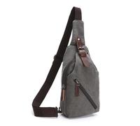 JXXUIRUIEEN Men's Single-Shoulder Canvas Chest Bag for Women Men(Colour 6)
