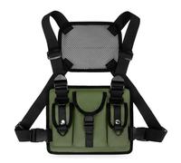 JXXUIRUIEEN Men's Workwear Multi-Functional Hip-Hop Outdoor Chest Bag for Workouts Cycling Hiking(Colour 1)