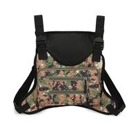 JXXUIRUIEEN Multi-Purpose Chest Bag for Men's Cycling Vests for Workouts Cycling Hiking(Colour 1)