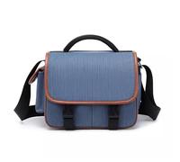 JXXUIRUIEEN SLR Cases Camera Cases Camera Bag Micro-Single Photography Simple SLR(Blue)