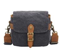 JXXUIRUIEEN SLR Cases Camera Cases Canvas DSLR Camera Bag Waterproof Shoulder Slanting(Dark Grey)