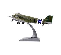 JXYAQTSOF 1/100 Fit For World War II C47 C-47 Transport Aircraft Airlift Military Aircraft Model Toy Collection