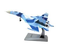 JXYAQTSOF 1/100 Scale Model For Russian Fighter Su-27 Military Collection Model Die-cast Metal Aircraft Model Gift Display(SU-27)
