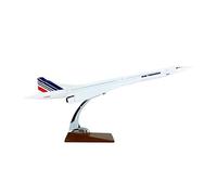 JXYAQTSOF 1:124 for Concorde Air France British Air Force One Passenger Aviation Resin Aircraft Model(B)