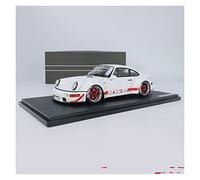 JXYAQTSOF 1 18 Diecast Vehicle For Porsche 911 RWB 964 Simulation Resin White Sports Car Model Collectible Ornaments