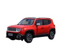 JXYAQTSOF 1:18 For Jeep Renegade Off-road Vehicle Diecast Alloy Model Home Decor Collection(Red)