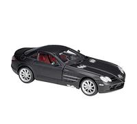JXYAQTSOF 1 18 For Mercedes-Benz SLR Alloy Sports Car Model Diecast Simulation Toy Vehicle Collectible Souvenir Gift(Black)