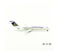 JXYAQTSOF 1/200 Fit For DC-9-30 N18563 United Continental Aviation Airplane Model Adult Toy Display