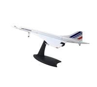 JXYAQTSOF 1/200 Scale Aircraft Model For British Concorde Die-cast Metal Model Aircraft Children's Toy Static Collection(French Concorde)