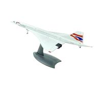 JXYAQTSOF 1/200 Scale Aircraft Model For British Concorde Die-cast Metal Model Aircraft Children's Toy Static Collection(British Concord)