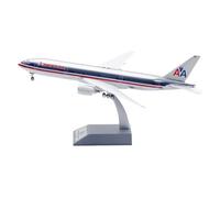 JXYAQTSOF 1:200 Scale Collectible Model For Airline Boeing B777-200 Die-cast Metal Aircraft Model N779AN