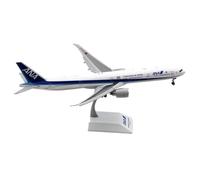 JXYAQTSOF 1:200 Scale Collectible Model For ANA Boeing B777-300ER Die-cast Metal Aircraft Model JA777A Flaps Down