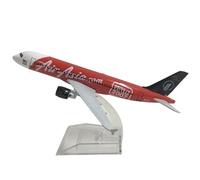 JXYAQTSOF 1:400 Die-cast Metal Airplane Model For AirAsia Tiger A320 Aircraft SEMANOAT HARIMAU MUDA Model Airplane(AirAsia 2007)