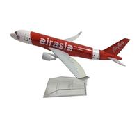JXYAQTSOF 1:400 Die-cast Metal Airplane Model For AirAsia Tiger A320 Aircraft SEMANOAT HARIMAU MUDA Model Airplane(AirAsia a320)