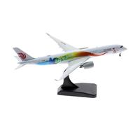 JXYAQTSOF 1:400 Scale Aircraft For Air China Star Alliance A350-900 Die-cast Metal Model Aircraft B-1083 Flaps Down
