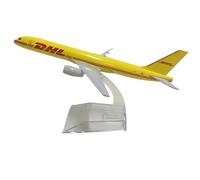 JXYAQTSOF 1:400 Scale Die-cast Aircraft Model DHL Boeing B757 UPS Boeing B747 FEDEX EXPRESS A380 Metal Model Aircraft(DHL B757)