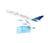 JXYAQTSOF 1:400 Scale For Garuda Indonesia Boeing 747 Alloy Model Aircraft Replica Die-cast Model Aircraft Collectible