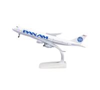 JXYAQTSOF 1:400 Scale For Pan Am Boeing 747 Alloy Aircraft Model Metal Die-cast Model Aircraft 20 Cm
