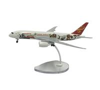JXYAQTSOF 1:400 Scale Metal Airplane Model For China Hainan Airlines Boeing B787 Aircraft Aviation Prefabricated Model Toy(White)