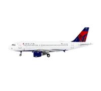 JXYAQTSOF 1:400 Scale Prefabricated Model For Delta Air Lines SkyTeam A319-100 Die-cast Metal Aircraft Model N371NB
