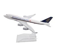 JXYAQTSOF 1:400for Singapore Airlines Boeing B747 Boeing B777 A380 Aircraft Model Die-cast Metal Model Aircraft(Singapore B777)