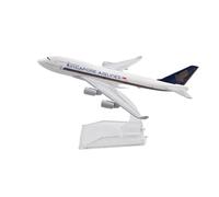 JXYAQTSOF 1:400for Singapore Airlines Boeing B747 Boeing B777 A380 Aircraft Model Die-cast Metal Model Aircraft(Singapore Boeing 747)