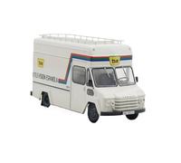 JXYAQTSOF 1:43 For Commer Santana Tve 1981 Spanish Tv Van Alloy Static Car Model Home Decor Collection