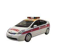 JXYAQTSOF 1:43 For Faw Toyota Prius Hong Kong Police Car 2010 Simulated Car Model