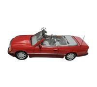 JXYAQTSOF 1:43 For Red Benz 300 Ce-24 Die-cast Alloy Two-door Convertible Roadster Home Decor Collection