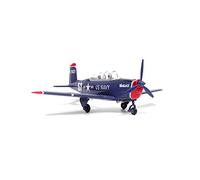 JXYAQTSOF 1/48 Fit For Trainer Beechcraft T-34 Mentor Classic Aviation Airplane Model Toy Display Display